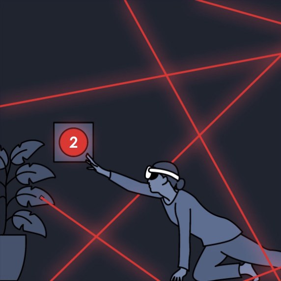 Laser Escape VR — rendezvény aktivitás