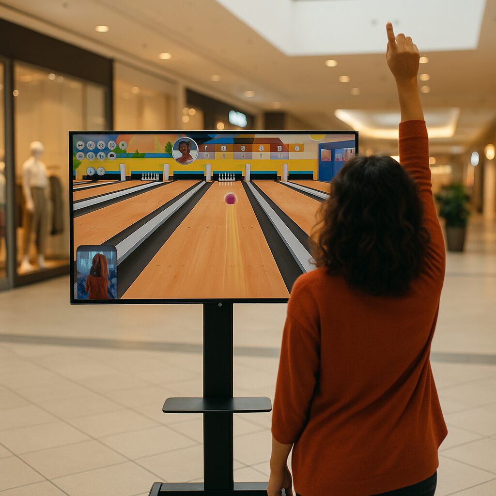 Virtual Bowling at a live event — photo 2