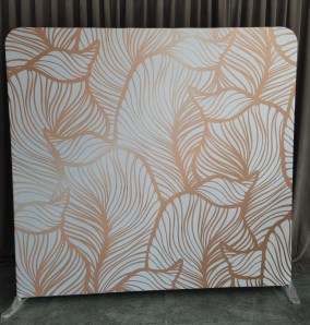Golden Leaves photo backdrop for events