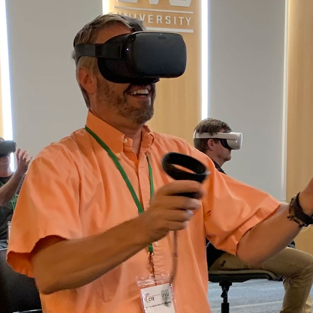 Virtual Reality at a live event — photo 5