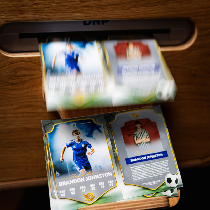 Gifie Trading Cards at a live event — photo 4