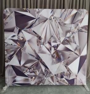 Crystal photo backdrop for events