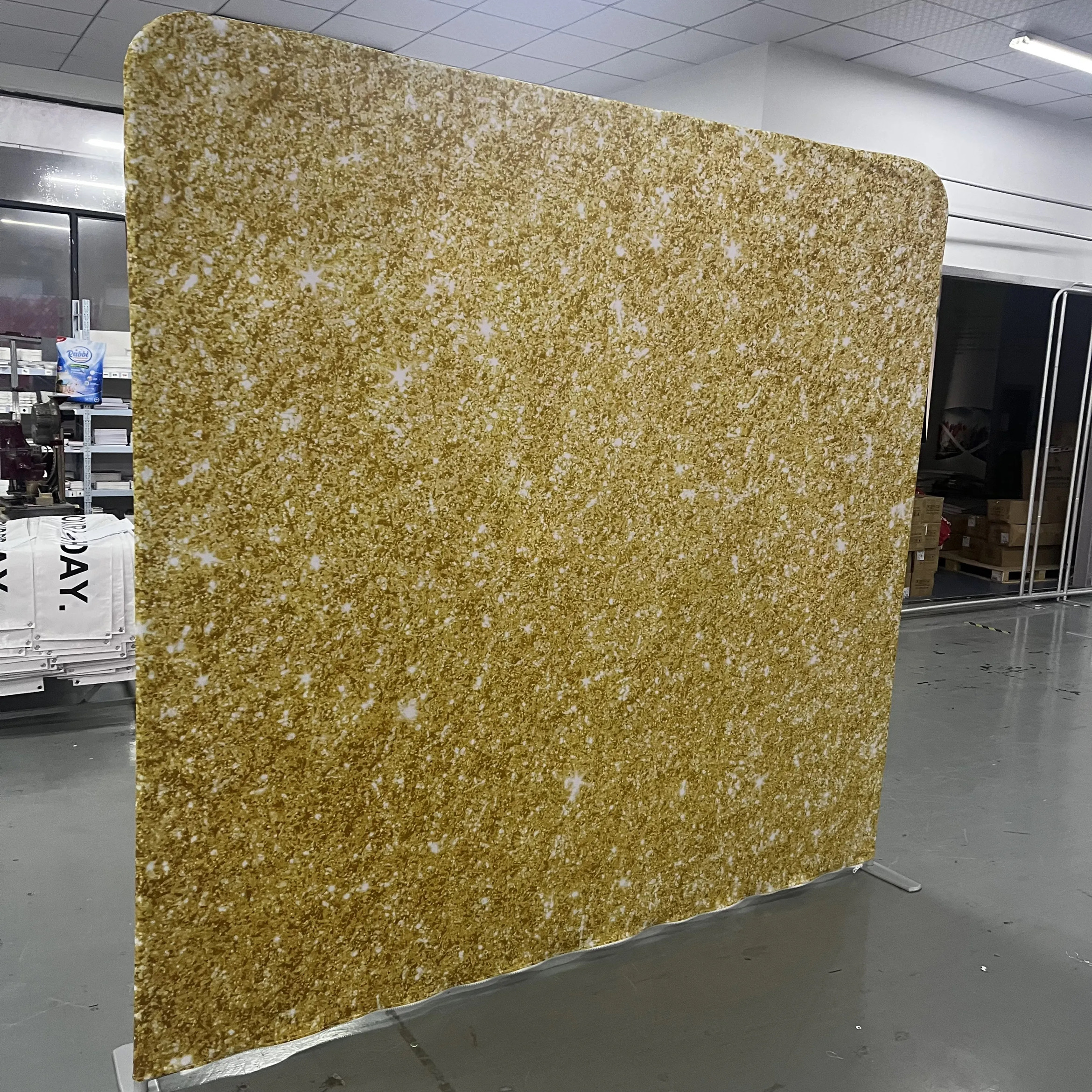 Gold Glitter 2 photo backdrop for events